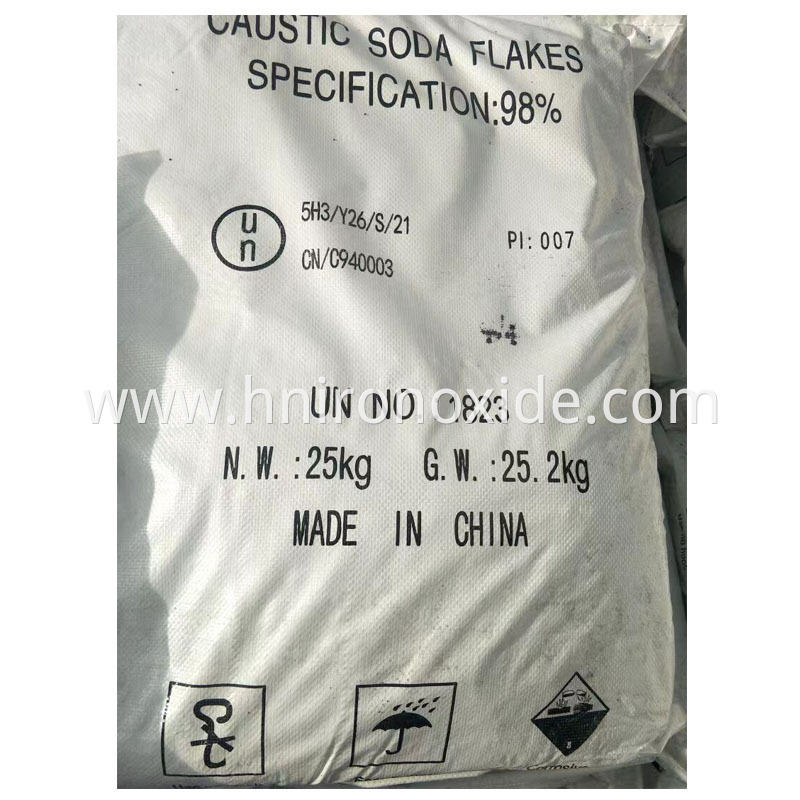  Ionic Membrane Caustic Soda Flakes Pearl 99%